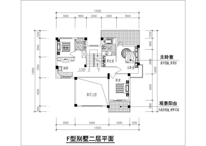 某独栋三层别墅建筑设计方案CAD图_图1