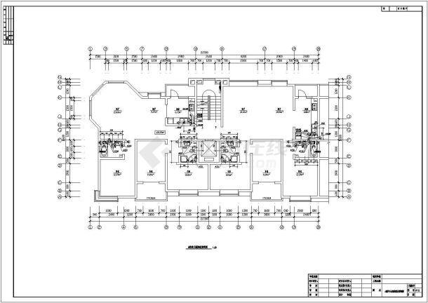 大庆市某高层住宅给排水施工图-图一