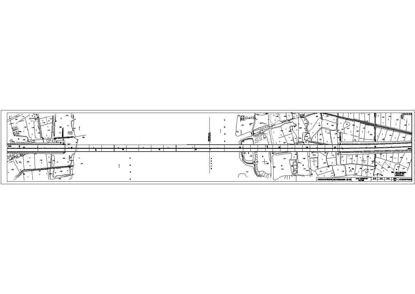 京杭运河钢筋混凝土连续箱梁特大桥设计图（缺少下部结构）