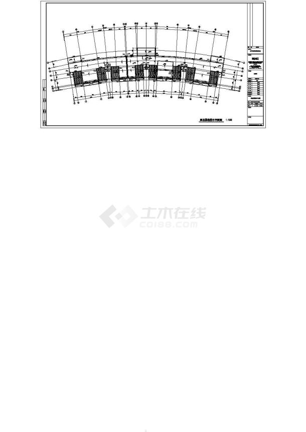 上海某老年公寓给排水图纸-图二