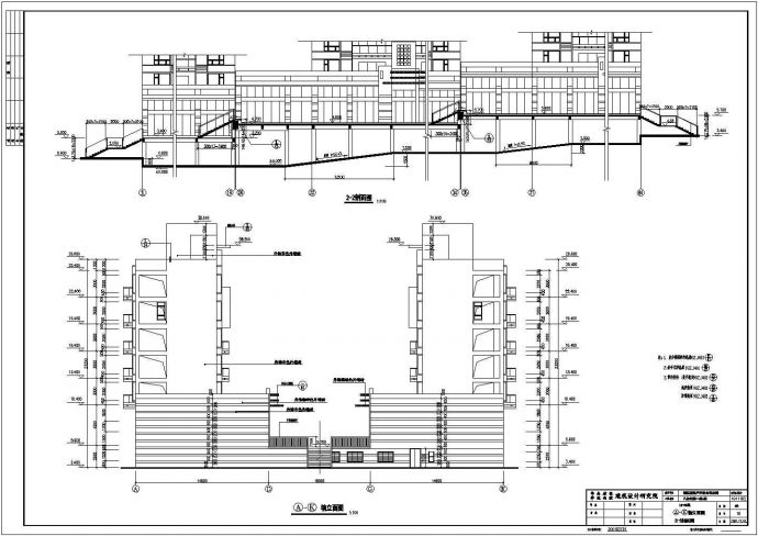 某地七层框架结构住宅楼建筑设计方案图_图1