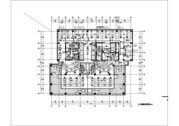 奇虎360研发楼暖通图纸（含平面图、大样图等）-图二
