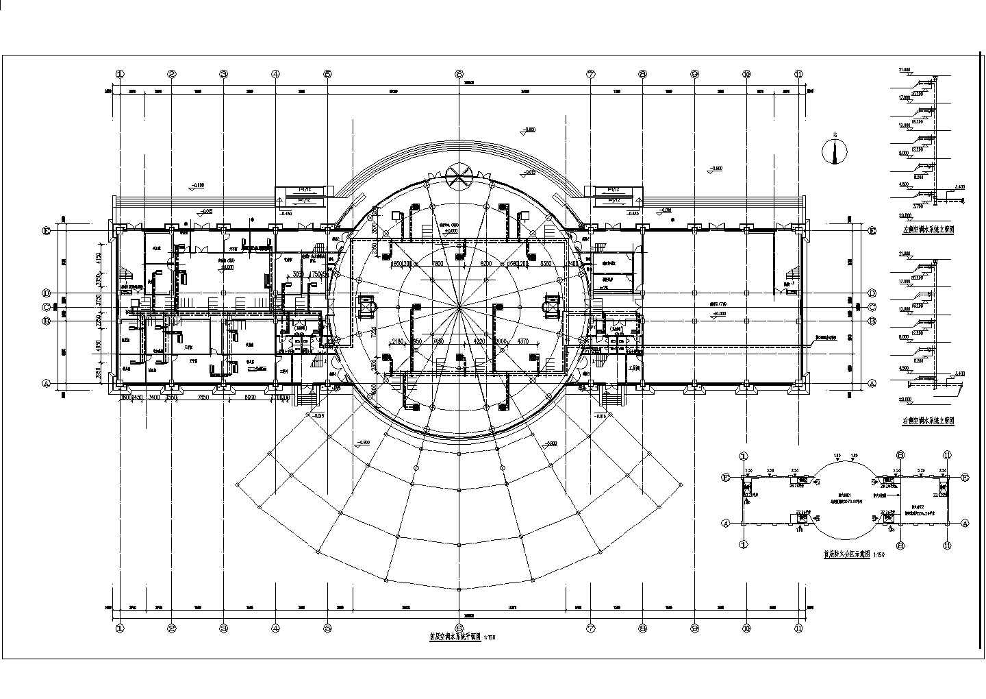 某综合楼暖通CAD设计图