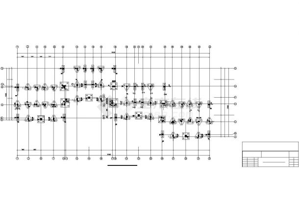 某多层（六层）混凝土框架住宅楼结构图纸-图二