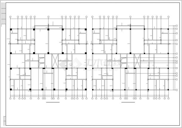 某16层框剪体系结构施工图纸-图二