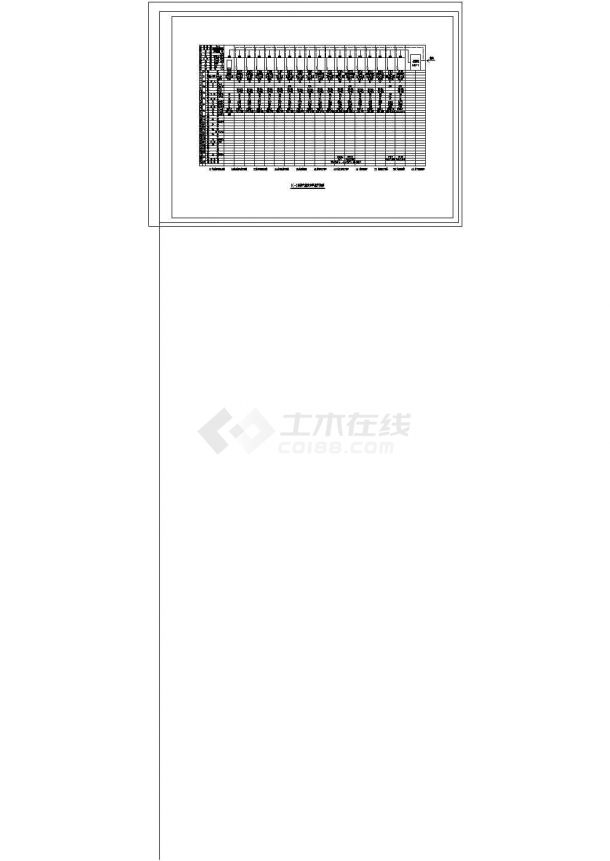 某药厂厂房洁净空调系统设计cad平面施工图-图二