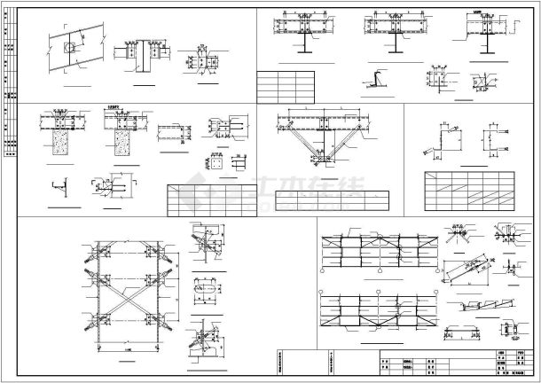 [江苏]单层钢筋混凝土排架结构辅助库房结构施工图（屋盖采用轻型钢屋面）-图二