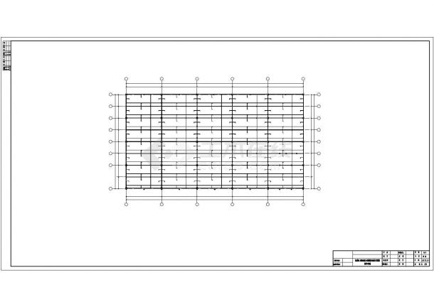 两层钢框架办公楼结构施工图(含建筑图）-图二