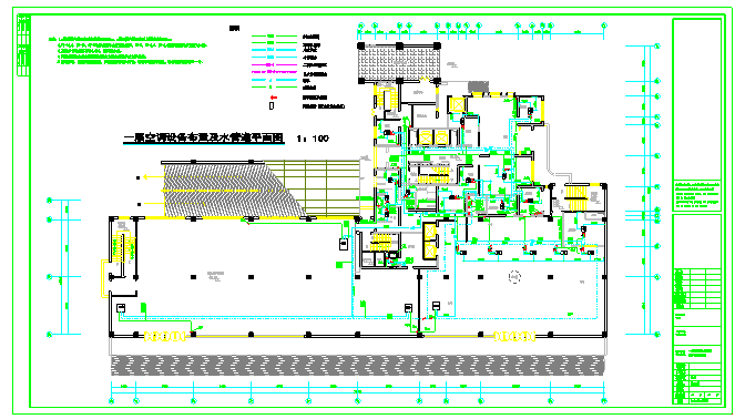 七层科技楼中央空调设计施工图
