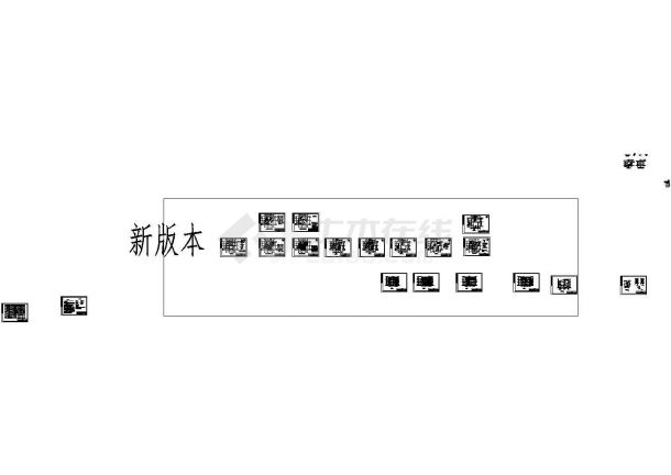 【萧山】某90平米别墅建筑结构设计图-图一