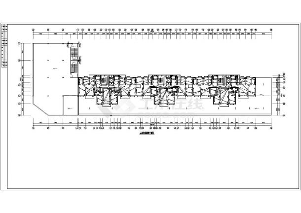 某11层住宅楼电CAD平面布置参考图-图一