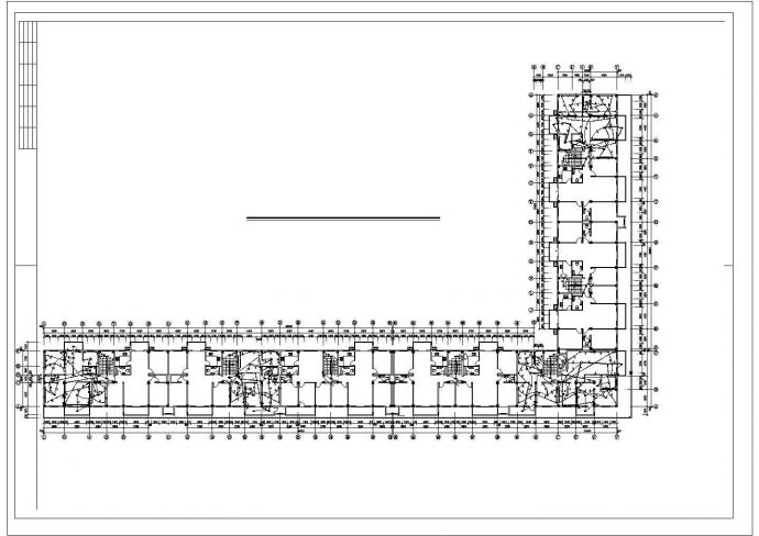 某商务公寓楼全套电气设计CAD施工图纸_图1