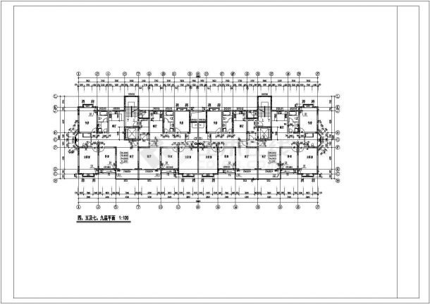 高层住宅楼全套建筑施工图（共18张）-图二