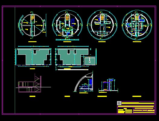 博塔建筑设计CAD图_图1