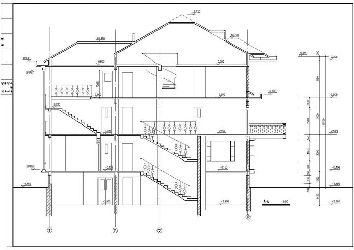 某地100例室内平面别墅建筑设计图_图1