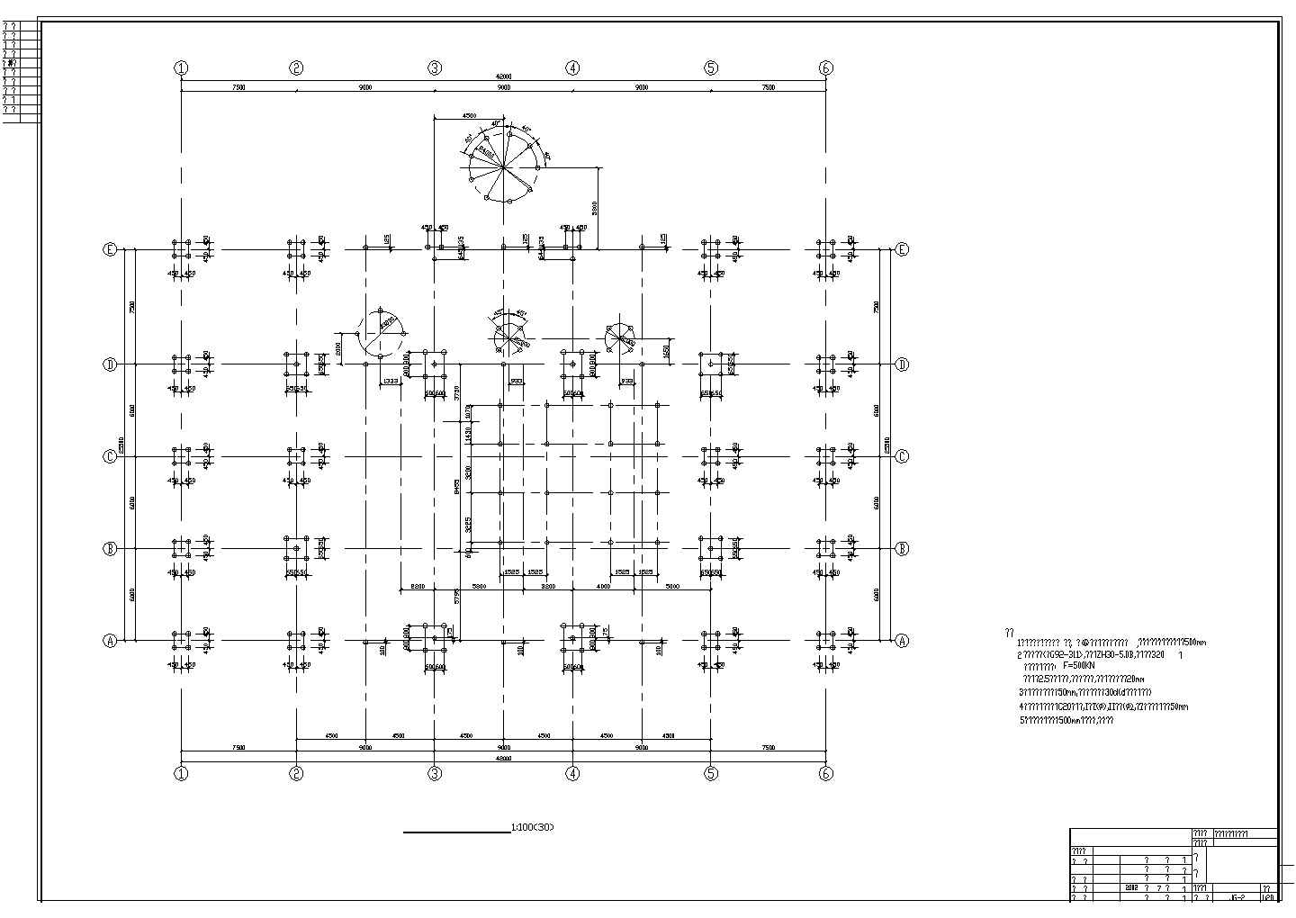 某大型锅炉房建造设计图