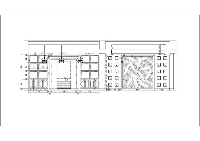 某地二层框架结构酒楼装饰设计施工图_图1