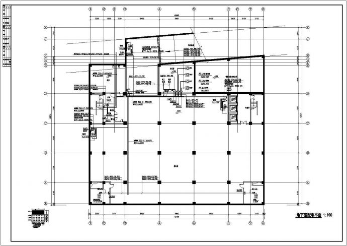 一栋11层的办公楼电气设计施工图_图1