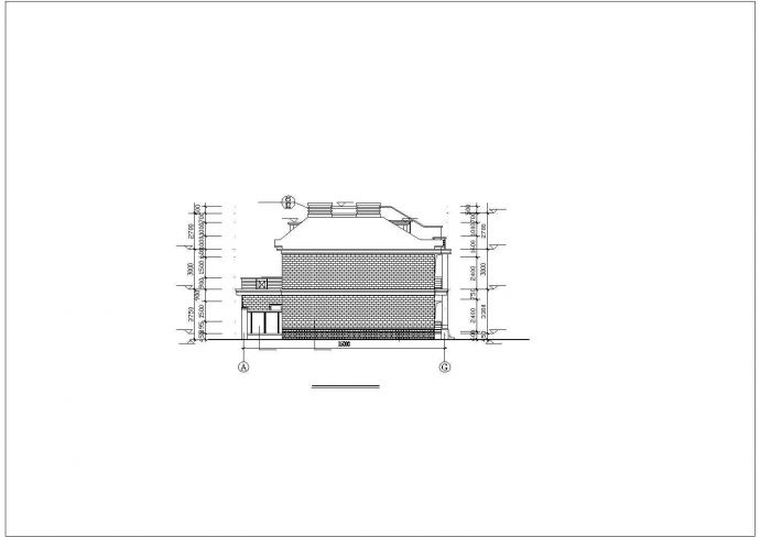 一套大型别墅施工建筑CAD图_图1