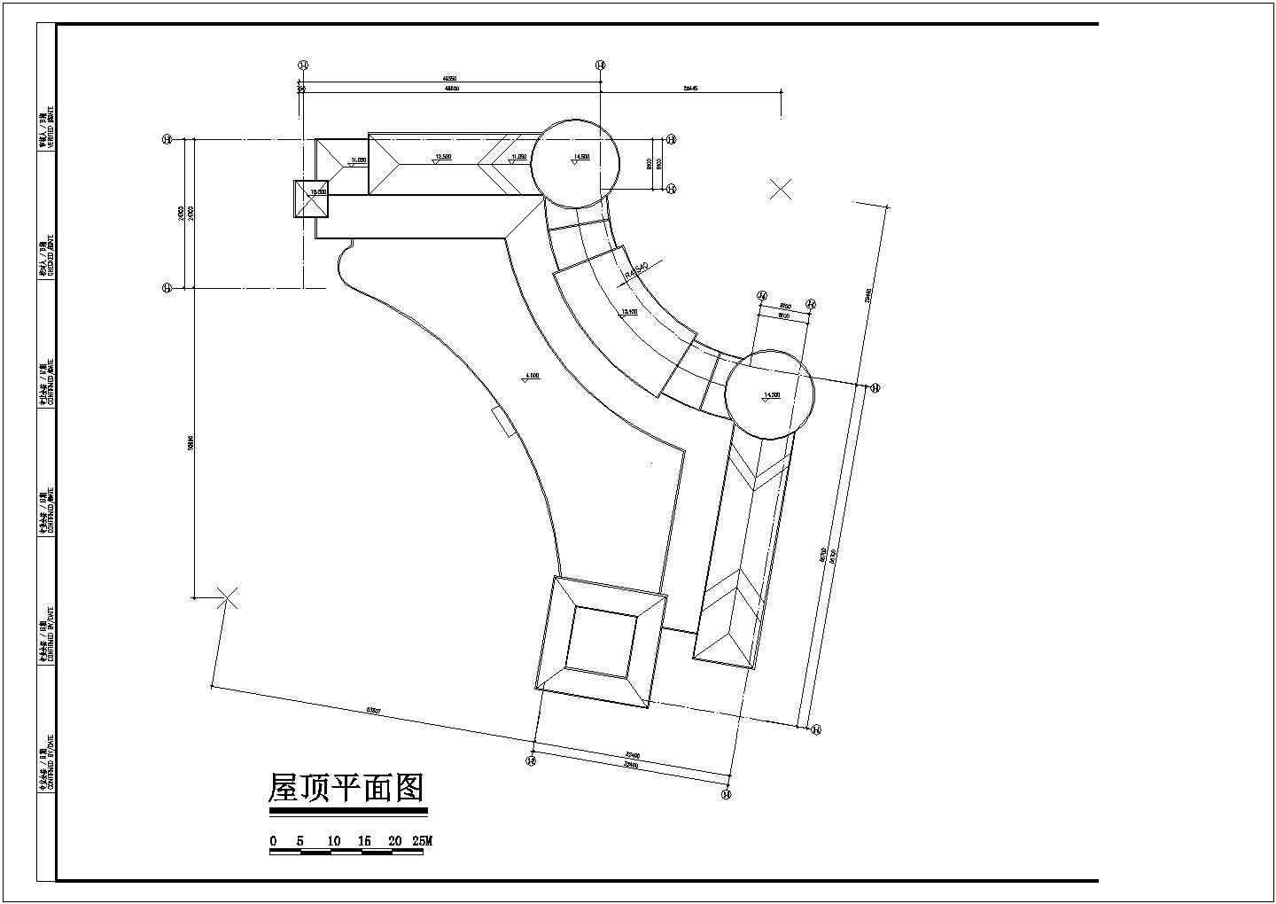 某高档会所全套规划CAD建筑设计图纸