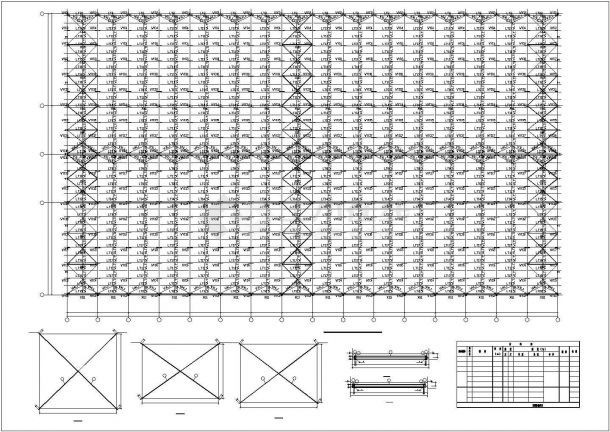 单层钢结构门式刚架仓库结构图-图二