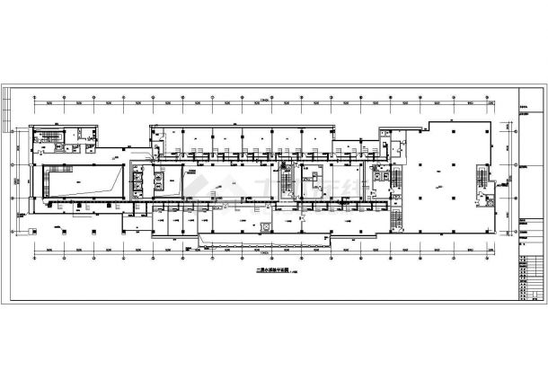 [安徽]市政办公楼空调通风设计全套施工图纸-图二
