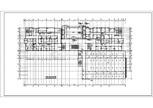 一县城公办医院弱电系统详图-图一
