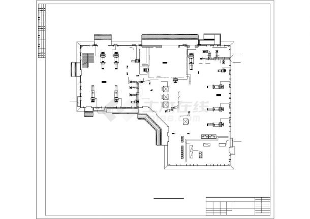 [威海]酒店式公寓采暖通风设计施工图-图一