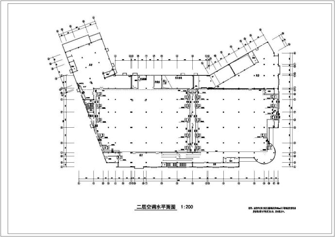 某综合超市空调通风设计施工图_图1