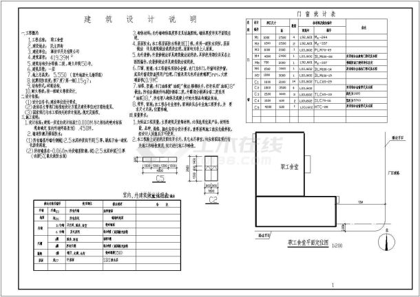 某工业园区职工食堂规划参考图-图二