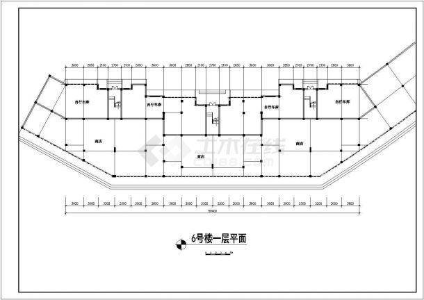 某花园综合住宅区详细建筑规划设计CAD图-图二