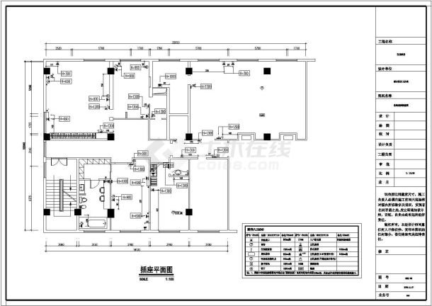 某地五星级酒店（总统套房）全套装饰施工图-图二