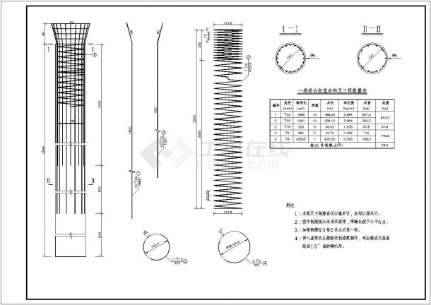 某3跨13米公路桥建筑施工详图-图二