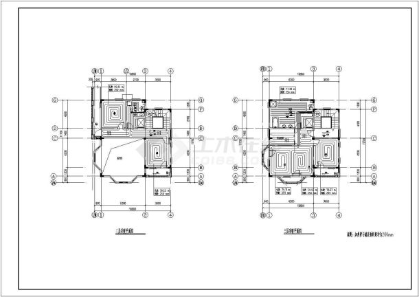 [石家庄]别墅采暖设计施工图-图二