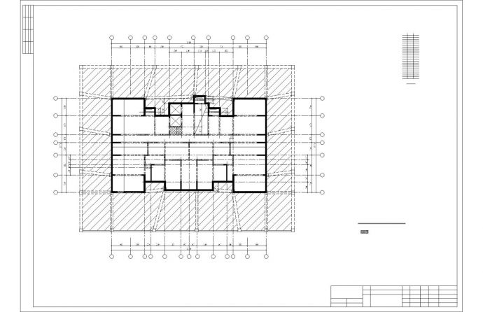 高层剪力墙住宅楼cad结构设计图_图1