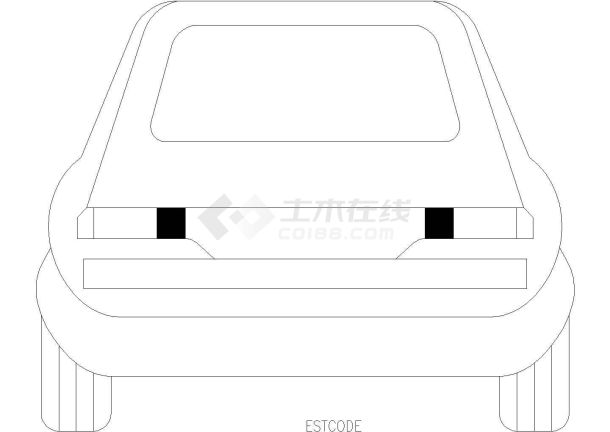 汽车、摩托车、自行车cad设计图库-图一