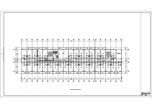 [河北]某多层宿舍楼给排水设计施工图-图二