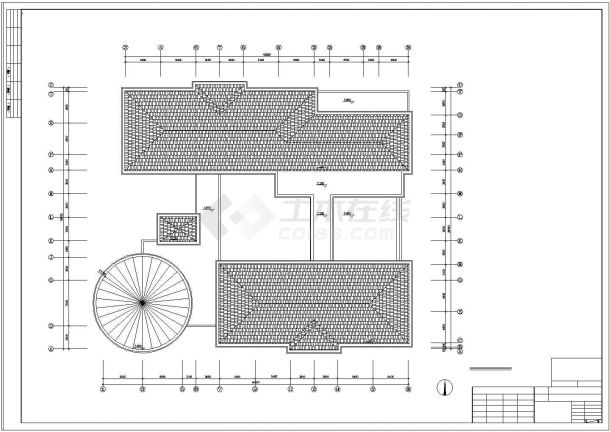 中小型私人幼儿园建筑规划CAD套图-图一