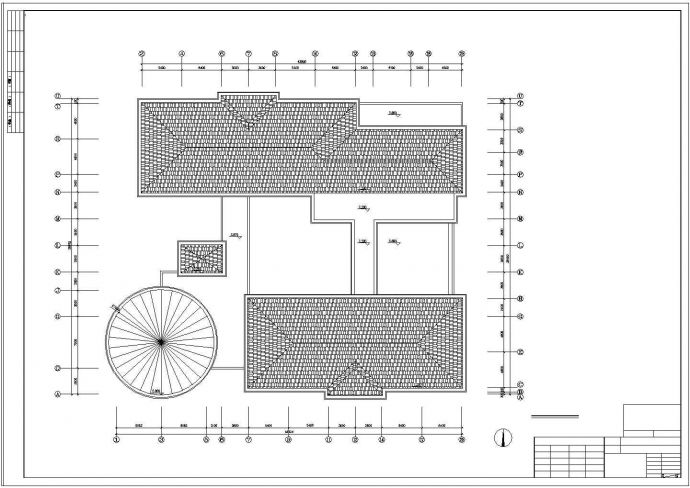 中小型私人幼儿园建筑规划CAD套图_图1