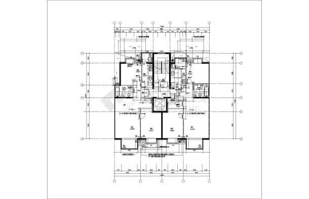 北京某在建楼盘户型图-图二