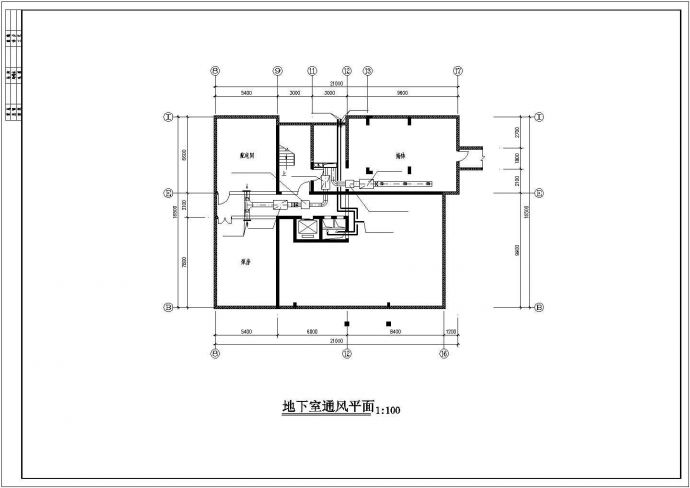 超豪华别墅风冷热泵空调设计图_图1