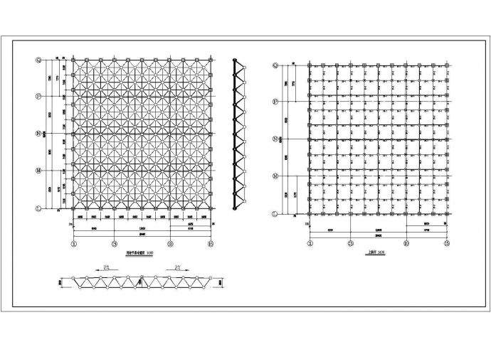 某酒店轻钢网梁楼盖结构设计施工图_图1