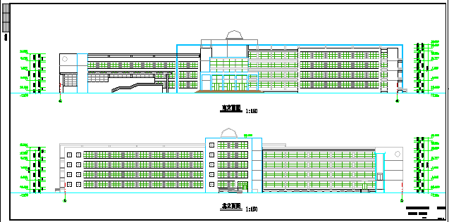 某高中综合教学楼建筑设计施工CAD图纸_图1