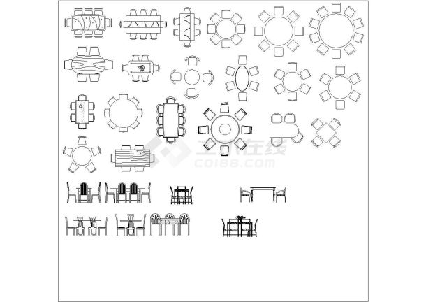 全套素材CAD图库-图二