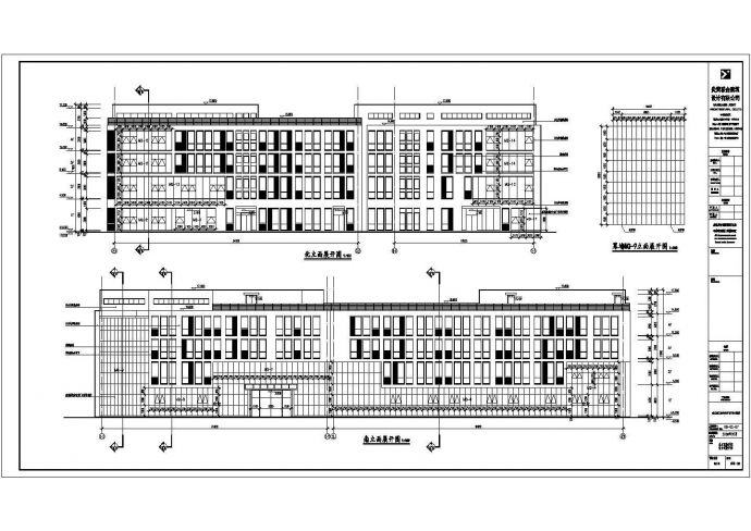 某地多层公寓楼综合楼建筑设计施工图_图1
