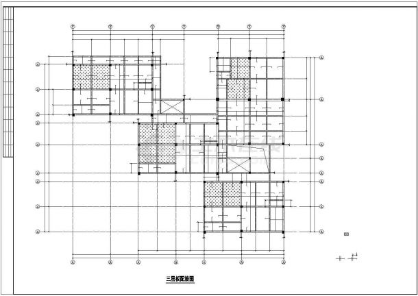 某小区两层框架结构幼儿园建筑设计图-图一