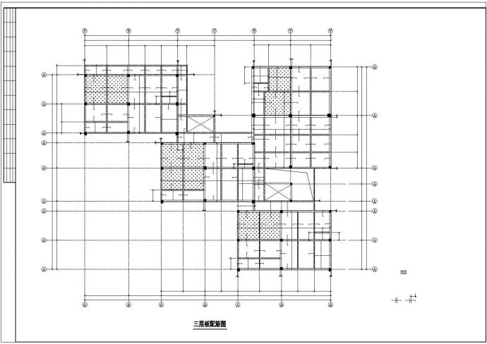 某小区两层框架结构幼儿园建筑设计图_图1