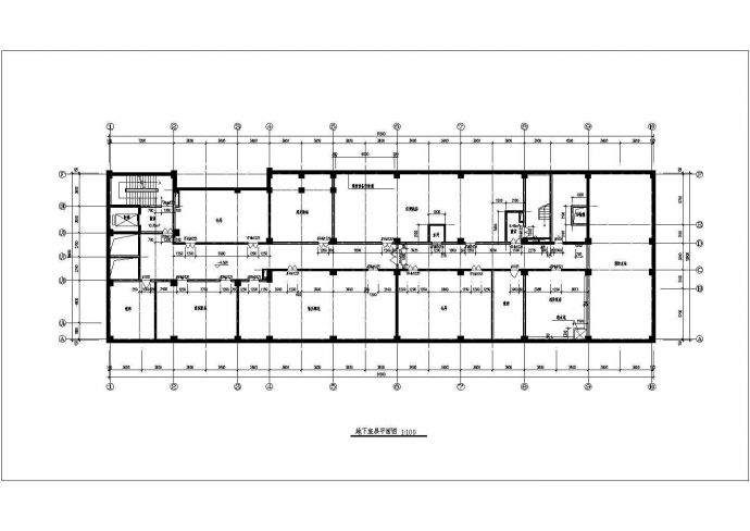 某地13层现代风格人民医院建筑设计图_图1