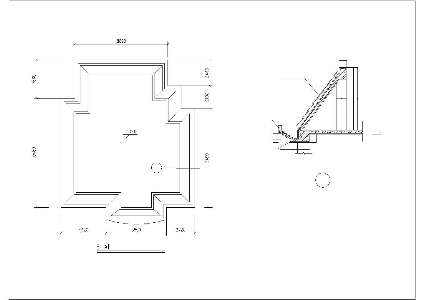 某别墅CAD建筑施工图纸