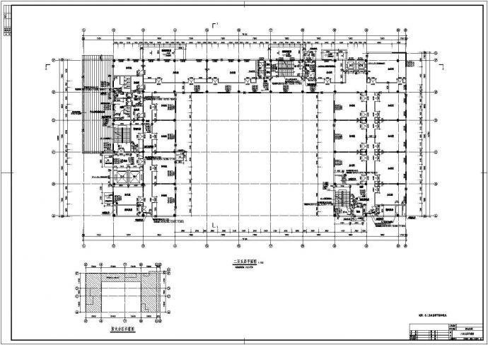 某地六层带地下三层综合办公楼建筑设计施工图_图1